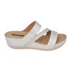 GC Shoes Tera Embellished Comfort Slide Wedge Sandals - 2 of 4