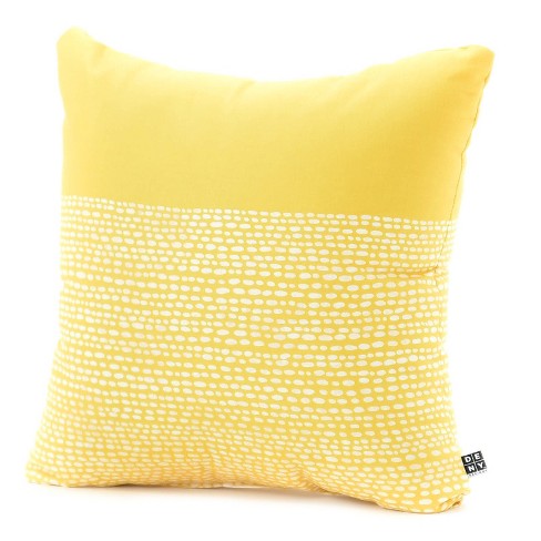 Yellow/geometric Jacqueline Maldonado Riverside Throw Pillow - (20 ...