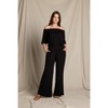WEST K Women's Joy Off The Shoulder Wide Leg Jumpsuit - 3 of 4