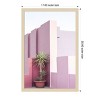 Amanti Art La Muralla Roja 4 by Kathrin Pienaar Wood Framed Wall Art Print - 3 of 4