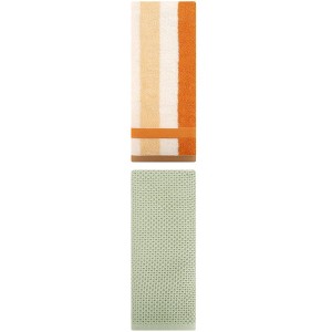 REGALWOVEN Cotton Soft Absorbent Bathroom Hand Towel for Kitchen Hotel and Spa 13" x 30"/13" x 29" 2 Pcs - 1 of 4