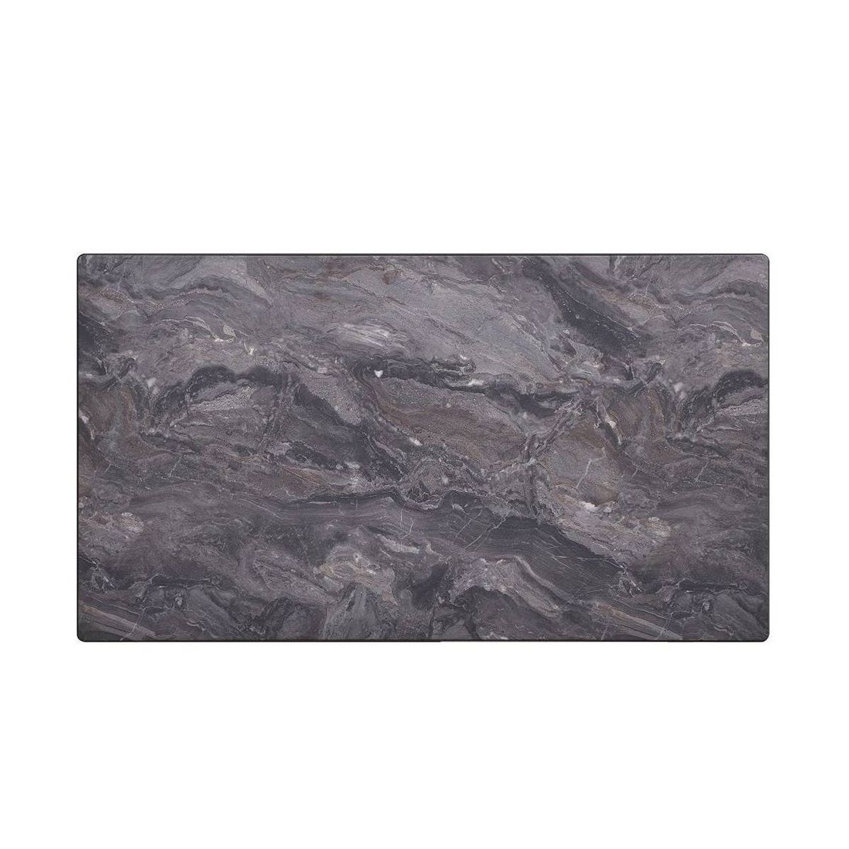 63" Bevis Dining Table Engineered Stone Top Walnut Finish - Acme Furniture - thumbnail 6