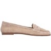 Dorothy - Beige Suede Leather Loafers | Forever & Always Shoes - 3 of 4