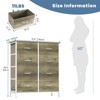 JIONJOY 8 Drawer Storage Dresser Chest - 3 of 4