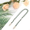 Unique Bargains Trendy Handbag Strap Deep Green White 1 Pc - 4 of 4