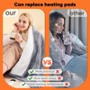 Inhand Heated Blanket Electric Heating Blanket Auto-Off 10 Heat Level Over-Heat Protection Flannel ETL Certified - 4 of 4