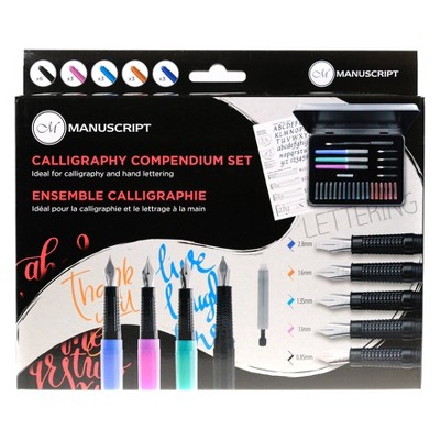 Cricut 5pc Black Calligraphy Variety Pen Set : Target