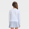 Girls' Long Sleeve Pointelle Cardigan - Cat & Jack™ - 2 of 3
