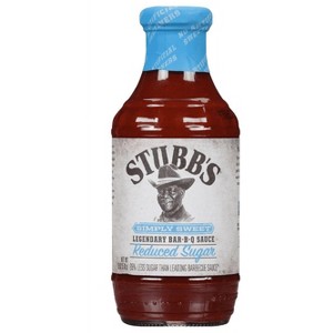Stubb's Simply Sweet Reduced Sugar BBQ Sauce, 18 oz (Pack of 2) - 1 of 1