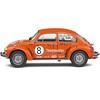 1974 Volkswagen Beetle 1303 #8 Matt Orange "Jagermeister" Tribute "Competition" Series 1/18 Diecast Model Car by Solido - 4 of 4
