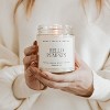 Sweet Water Decor Hello Pumpkin 9oz Clear Jar Soy Candle - 2 of 3