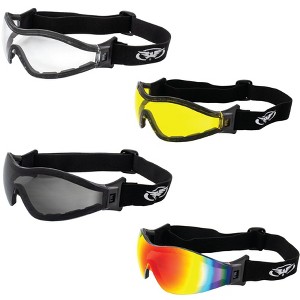 4 Pairs of Global Vision Eyewear Z33 Safety Motorcycle Goggles - 1 of 4
