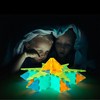 PICASSO-TILES Magnetic Tiles for Kids, Construction STEM Building Blocks Educational Toy, Glow In The Dark Magnet Tile, 60PCS - 2 of 4