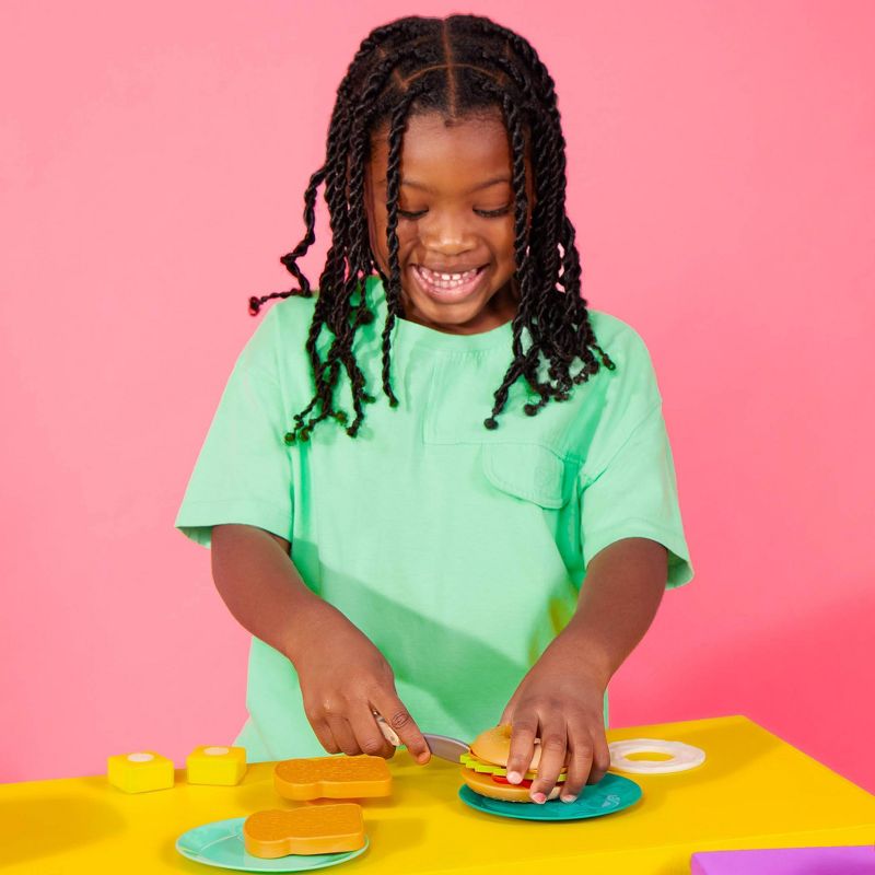 B. toys - Play Food Set Mini Chef - Breakfast Toaster Playset, 3 of 12