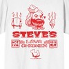 A Minecraft Movie Steve’s Lava Chicken Adult White Crew Neck Short Sleeve T-shirt - 2 of 3
