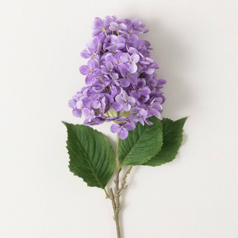 Sullivans Artificial Purple Cone Hydrangea Spray 34"H - image 1 of 2