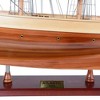 Atlantic Yacht Sailboat Model Schooner – 32.25in – Handcrafted Wooden Replica By Old Modern Handicrafts - 3 of 4
