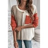 Women's Blocks Of Fall Knit Sweaters - Shiying Fashion - 3 of 3