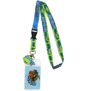 Teenage Mutant Ninja Turtles Character Design ID Badge Holder Lanyard, Leonardo - 1 of 4