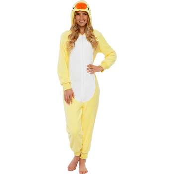 Funziez! Duck Slim Fit Women's Novelty Union Suit Costume for Halloween