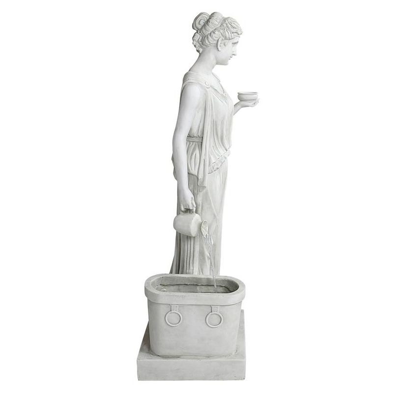 Design Toscano Hebe, Goddess Of Youth Garden Fountain - Off-White, 4 of 6