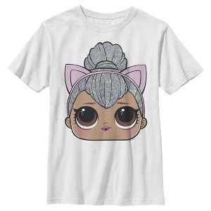 Boy's L.O.L Surprise Kitty Queen Cat Ears T-Shirt - 1 of 4