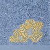 REGALWOVEN Cotton Soft Absorbent Embroidered Floral Hand Towel for Bathroom 14" x 31" 2 Pcs - 3 of 4