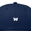 Dalix Lil Butterfly Embroidered Cotton Cap Outdoor Dad Hat Womens - 2 of 4