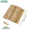 Unique Bargains Kraft Paper Twist Ties Party Gift Cake Candy Wrapping 2000 Pcs - 2 of 4