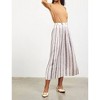 Women's Elastic Waistband Pleated Skirt - SKIES ARE BLUE - 2 of 4