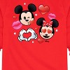 Boys' - Disney - Mickey Minnie Love Long Sleeve Graphic T-Shirt - 2 of 4
