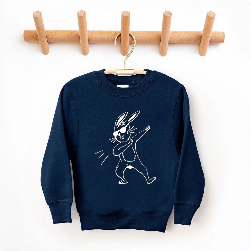 The Juniper Shop Dabbing Bunny Youth Graphic Sweatshirt, 1 of 3