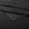 SEVOBAL Bath Towel and Washcloth Sets Premium Quick Dry 12 Piece Cotton Antimicrobial for Bathroom, Black, 13.78"*9.84"*6.3" - 2 of 4