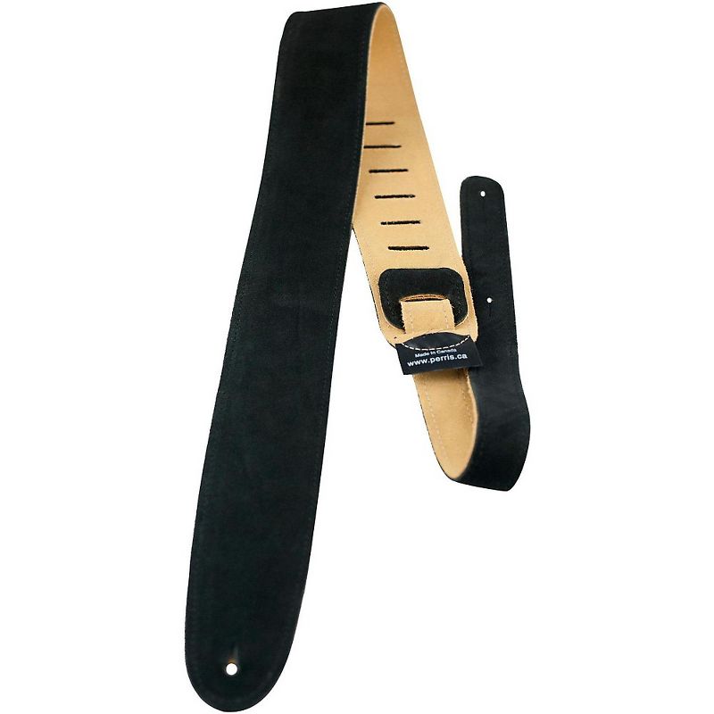 Perri's 2-1/2" Suede Leather Guitar Strap, 1 of 3