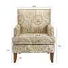 NicBex Soft Fabric Accent Chair,Upholstered Living Room Chairs with Mid-Height Backrest,Modren Armchair,Accent Chairs for Living Room - 3 of 4