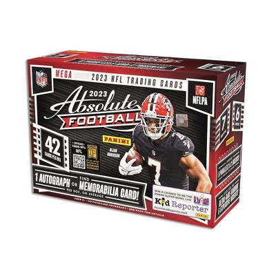 2023 Panini Nfl Absolute Football Trading Card Mega Box : Target