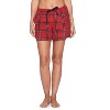 Ashford & Brooks Women's 2 Pack Woven Sleep Lounge Boxer Shorts - 4 of 4