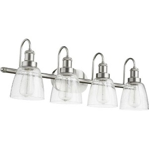 Quorum Lighting 4 - Light Vanity in  Satin Nickel - 1 of 1