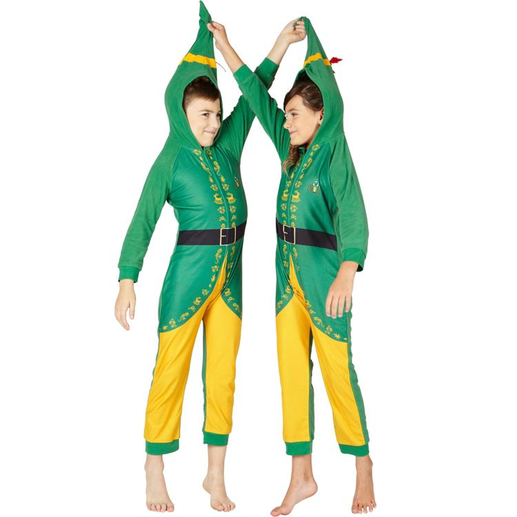 Intimo INTIMO Elf The Movie Buddy The Elf One Piece Costume Pajama Set ...