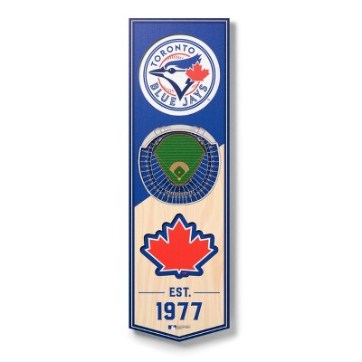  Toronto Blue Jays Canada Nation Logo Flag and Banner : Sports  & Outdoors