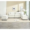 TiramisuBest Chenille fabric, Modular Sectional Sofa with Storage, Sideboard Buffet Style Design for Living Room - 2 of 4