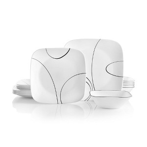 Nebula Vortex Triple Layer Glass Chip Resistant Dinnerware - 1 of 3
