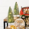 Melrose Green Bottle Brush Tree (Set of 4) - 3 of 3