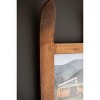 Double Photo Frame Wooden Snow Ski Design – 25.5"Tall Set of 2 by Kalalou - 4 of 4