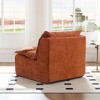 Kumasinova Modern Single Sofa Chair with Memory Foam – Armless Accent Lounge Chair, Washable Cover, No Installation, Lounge Chair for Living Room - 2 of 4