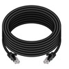Monoprice Cat6 Ethernet Patch Cable - 30 Feet - Black | Network Internet Cord - RJ45, Stranded, 550Mhz, UTP, Pure Bare Copper Wire, 24AWG - Flexboot - 4 of 4