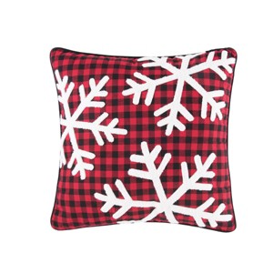 C&F Home 18" x 18" Woodford Snow Throw Pillow - 1 of 3