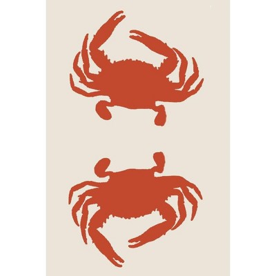 Mad Mats Double Crab Orange & Cream