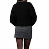 Women's Pearl Trim Cardigan - Blu Pepper L - image 2 of 3