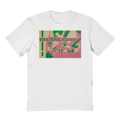 Pink Floyd Men's All Saints Poster Short Sleeve Graphic Cotton T-Shirt